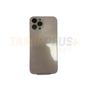 Apple İphone 12 Pro Max Uyumlu Boş Kasa (Gold)