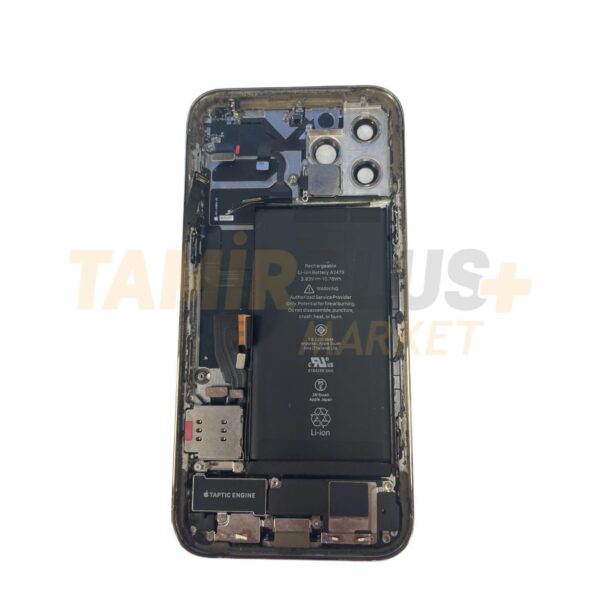 Apple İphone 12 Pro Uyumlu Dolu Kasa (Gold) (Servis)