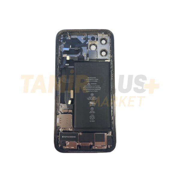 Apple İphone 12 Pro Uyumlu Dolu Kasa (Siyah) (Servis)