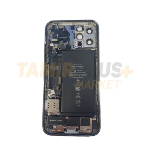 Apple İphone 12 Pro Uyumlu Dolu Kasa (Beyaz) (Servis)