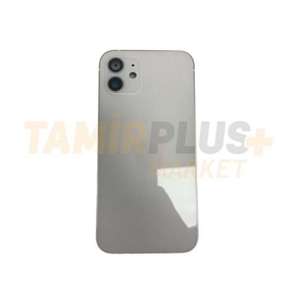 Apple İphone 12 Uyumlu Boş Kasa (Beyaz)