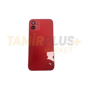 Apple İphone 12 Uyumlu Boş Kasa (Kırmızı)