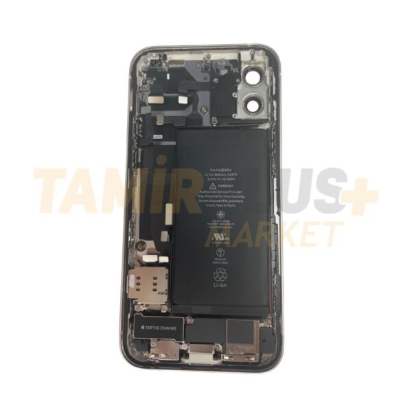 Apple İphone 12 Uyumlu Dolu Kasa (Beyaz) (Çıkma)
