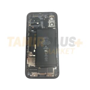 Apple İphone 12 Uyumlu Dolu Kasa (Siyah) (Çıkma)