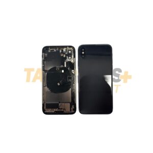Apple İphone X Uyumlu Dolu Kasa (Çıkma) (Siyah) (Full)