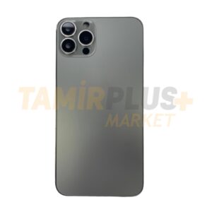 Apple İphone XS MAX Uyumlu 13 Pro Max Dönüşüm Kasa (Gri)