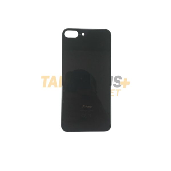 Apple İphone 8 Plus Uyumlu Arka Kapak (Siyah)