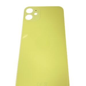 Apple İphone 11 Uyumlu Arka Kapak (Sarı)