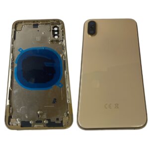 Apple İphone Xs Uyumlu Boş Kasa (Gold)