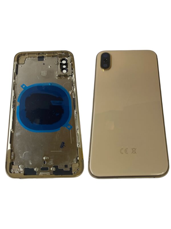 Apple İphone Xs Uyumlu Boş Kasa (Gold)