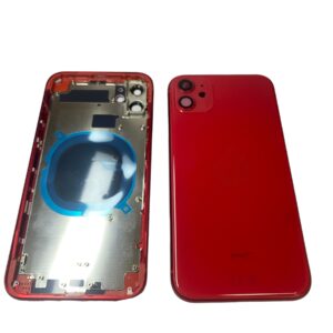 Apple İphone 11 Uyumlu Boş Kasa (Kırmızı)
