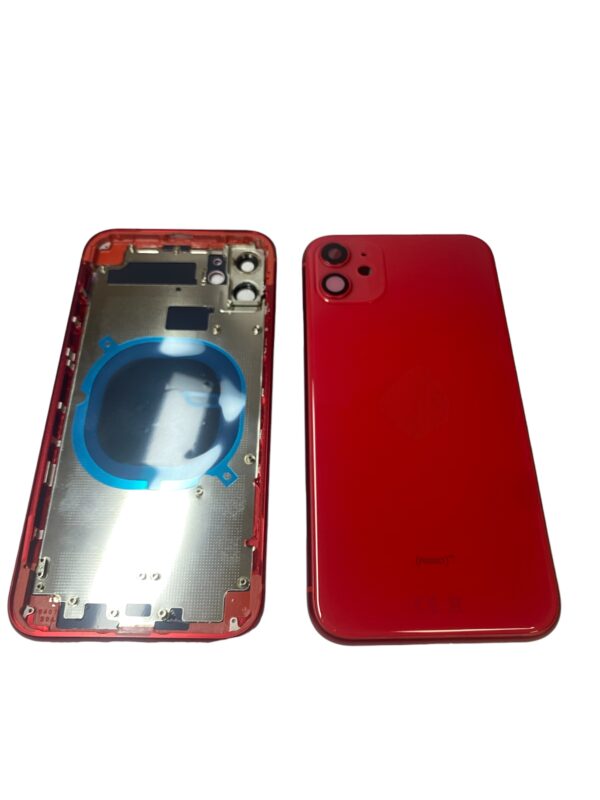 Apple İphone 11 Uyumlu Boş Kasa (Kırmızı)