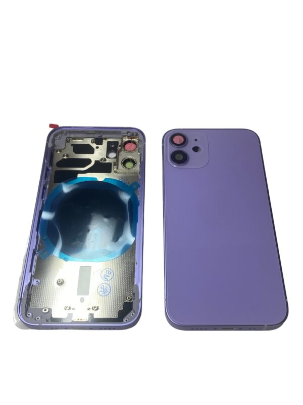 Apple İphone 12 Mini Uyumlu Boş Kasa (Mor)