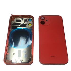 Apple İphone 12 Mini Uyumlu Boş Kasa (Kırmızı)