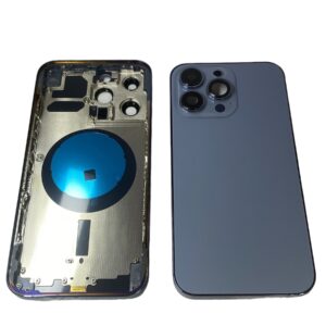 Apple İphone 13 Pro Uyumlu Boş Kasa (Mavi)