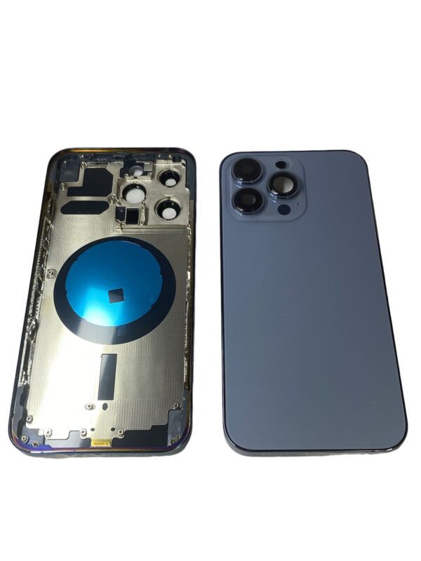 Apple İphone 13 Pro Uyumlu Boş Kasa (Mavi)