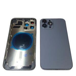 Apple İphone 13 Pro Max Uyumlu Kasa Mavi Full (Dolu) (İç Aksamlı)