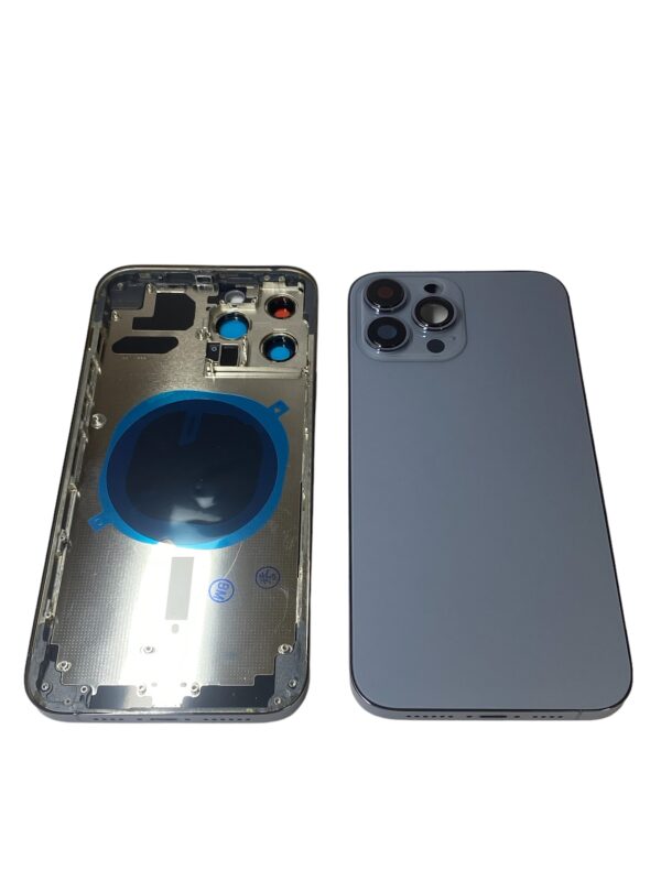 Apple İphone 13 Pro Max Uyumlu Kasa Mavi Full (Dolu) (İç Aksamlı)