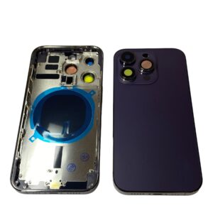 Apple İphone 14 Pro Uyumlu Boş Kasa (Mor)