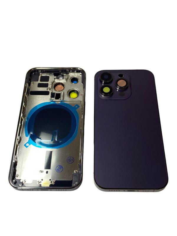 Apple İphone 14 Pro Uyumlu Boş Kasa (Mor)