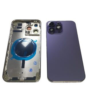 Apple İphone 14 Pro Max Uyumlu Boş Kasa (Mor)