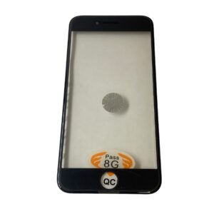 Apple İphone 8G Uyumlu Ocalı Cam (Siyah)