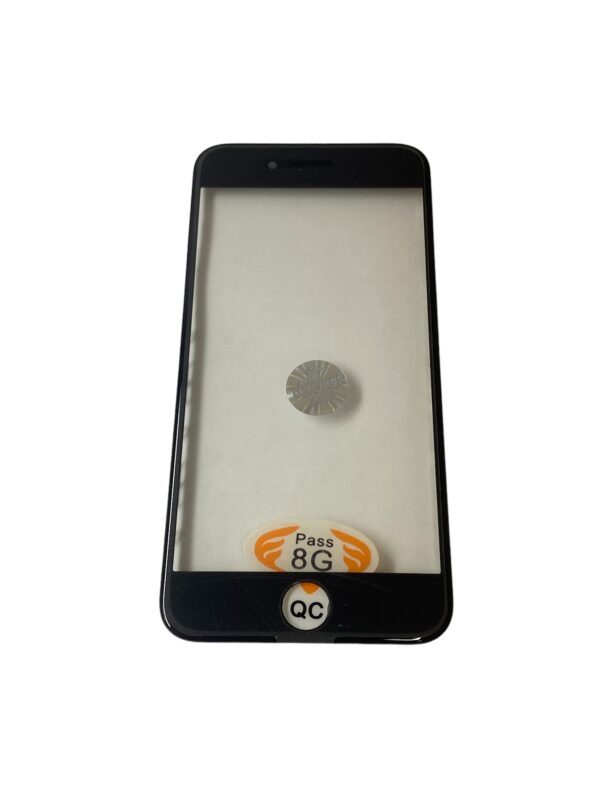 Apple İphone 8G Uyumlu Ocalı Cam (Siyah)