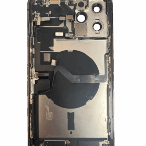 İphone 12 Pro Max Uyumlu Kasa Siyah Full (Dolu) (İç Aksamlı)